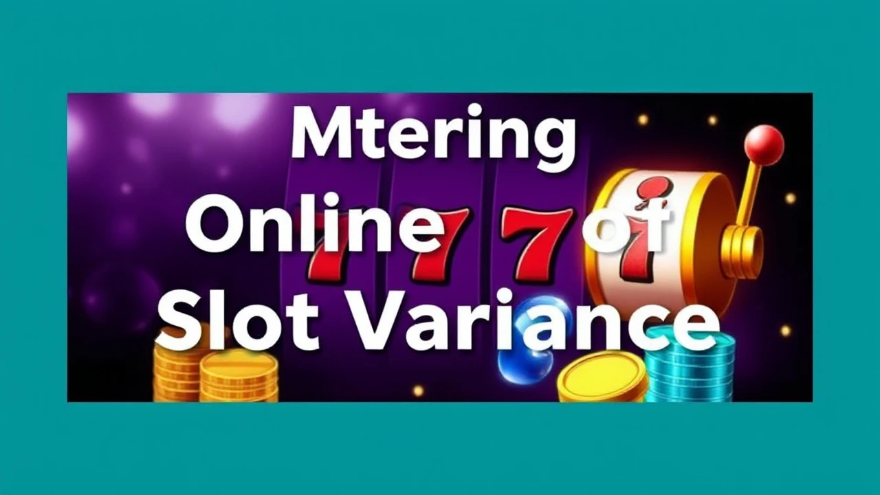 Mastering Online Casino Slot Variance: A Comparison between High and Low Variance