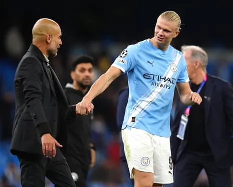 Haaland Becomes Part of Elite Champions League 50-Goal Club, Praised by Pep as Ronaldo and Lionel Messi's Fellow Monster