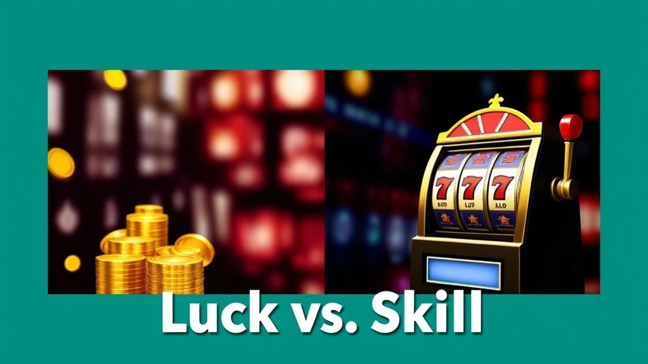 Luck vs. Skill: Delving into the Debate on Winning at Gaming Slots