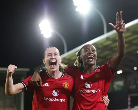 Elisabeth Terland's Treble Propels Manchester United Through to Women's Champions League Main Draw