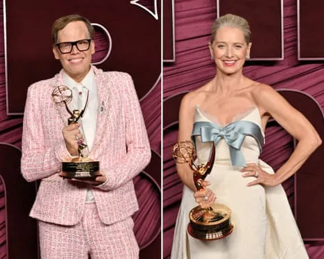 The talented Jeff Hiller and Katherine LaNasa: Their Unexpected Emmy Wins Inspire Those Who Don’t Fit the Template