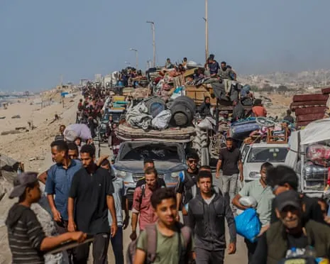 IDF Push to Drive Civilians Out of Gaza's Urban Center as Ground Offensive Continues