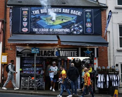 Newcastle Face FC Barcelona in UCL Fixture