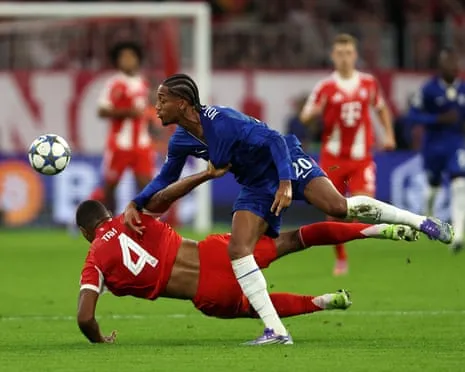 Chelsea's manager explodes as Bayern Munich defender Jonathan Tah avoids dismissal during UCL defeat