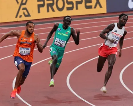 The Young Sprinter Bows Out After Fourth-Place Finish in Semifinal Round
