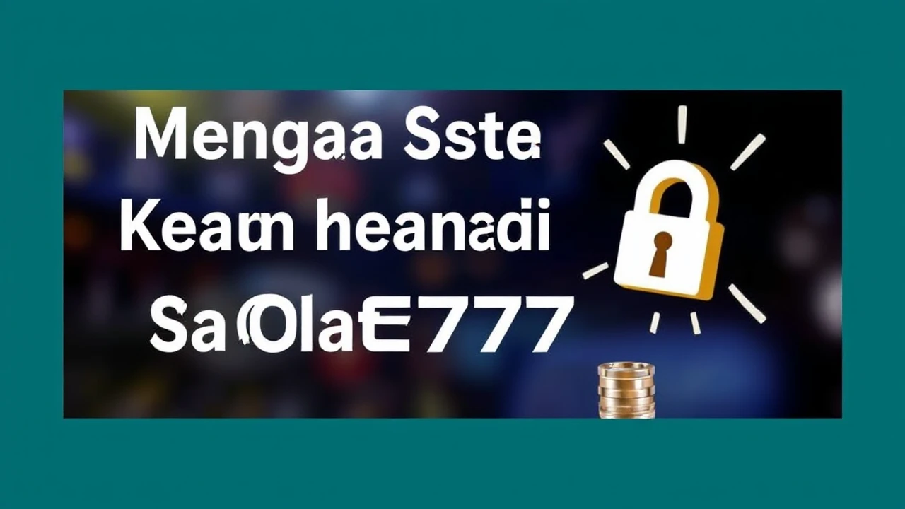 Mengapa Sistem Keamanan di OLE777 Sangat Dipercaya
